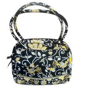 Vera Bradley Floral Black and Gold Women's Bag